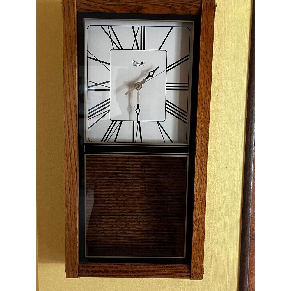 Versailles Wood Quartz Movement Wall Clock